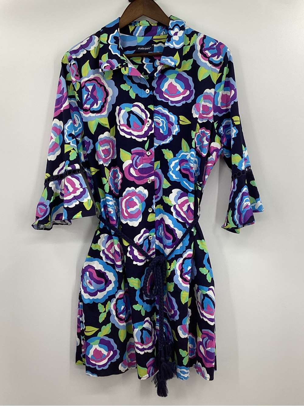 Studio Park Leah Williams Garden Party Shirt Dress